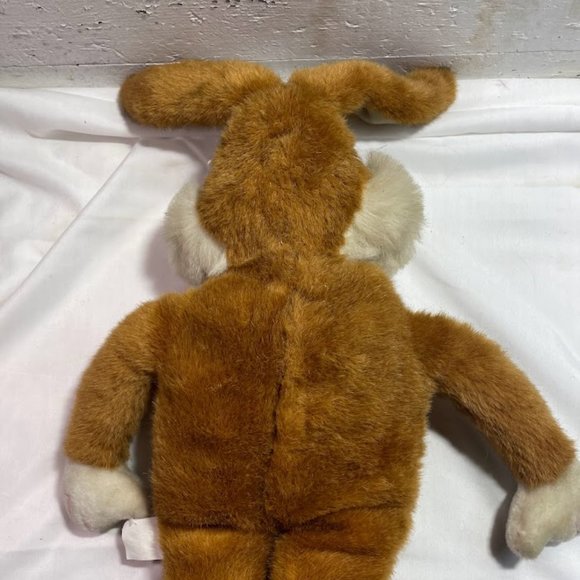 Vintage Plush Green Trading Sonic Snoring Rabbit Bunny Eyes Open Close Works - Picture 6 of 14